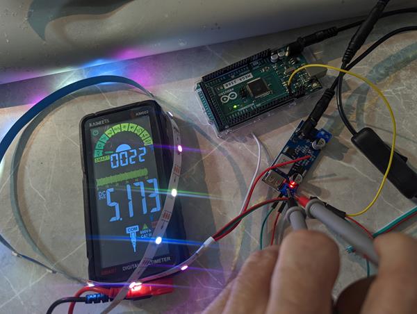 LEDWithYsplitBuckWall