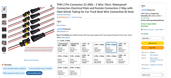 WireConnector_2pin_waterproof