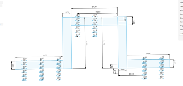 PAM8406_SupportBracket_FusionSketchDimensionsTop
